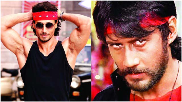 Jackie Shroff gives his bandana to Tiger for his film 