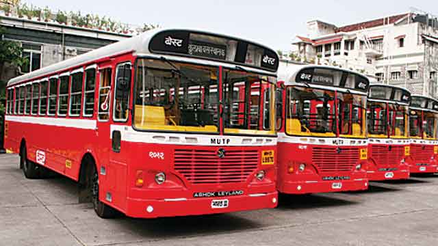 Rename BEST buses name plate to CSMT