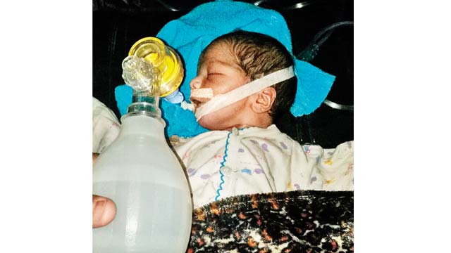 City's major hospitals turn away two-day-old baby