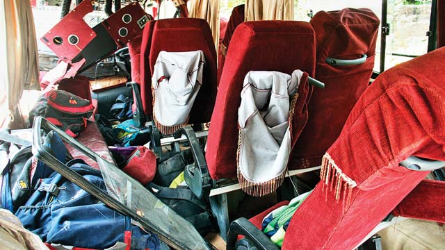 School vehicle not registered with RTO