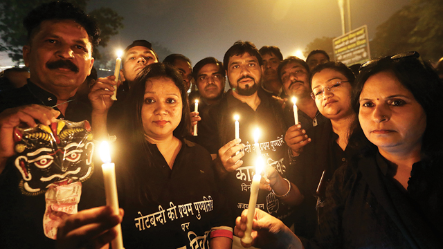 Anti-black money day or black day? DeMo, one year on