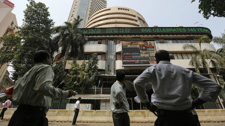 Sensex begins New Year on shaky note, loses 244 points