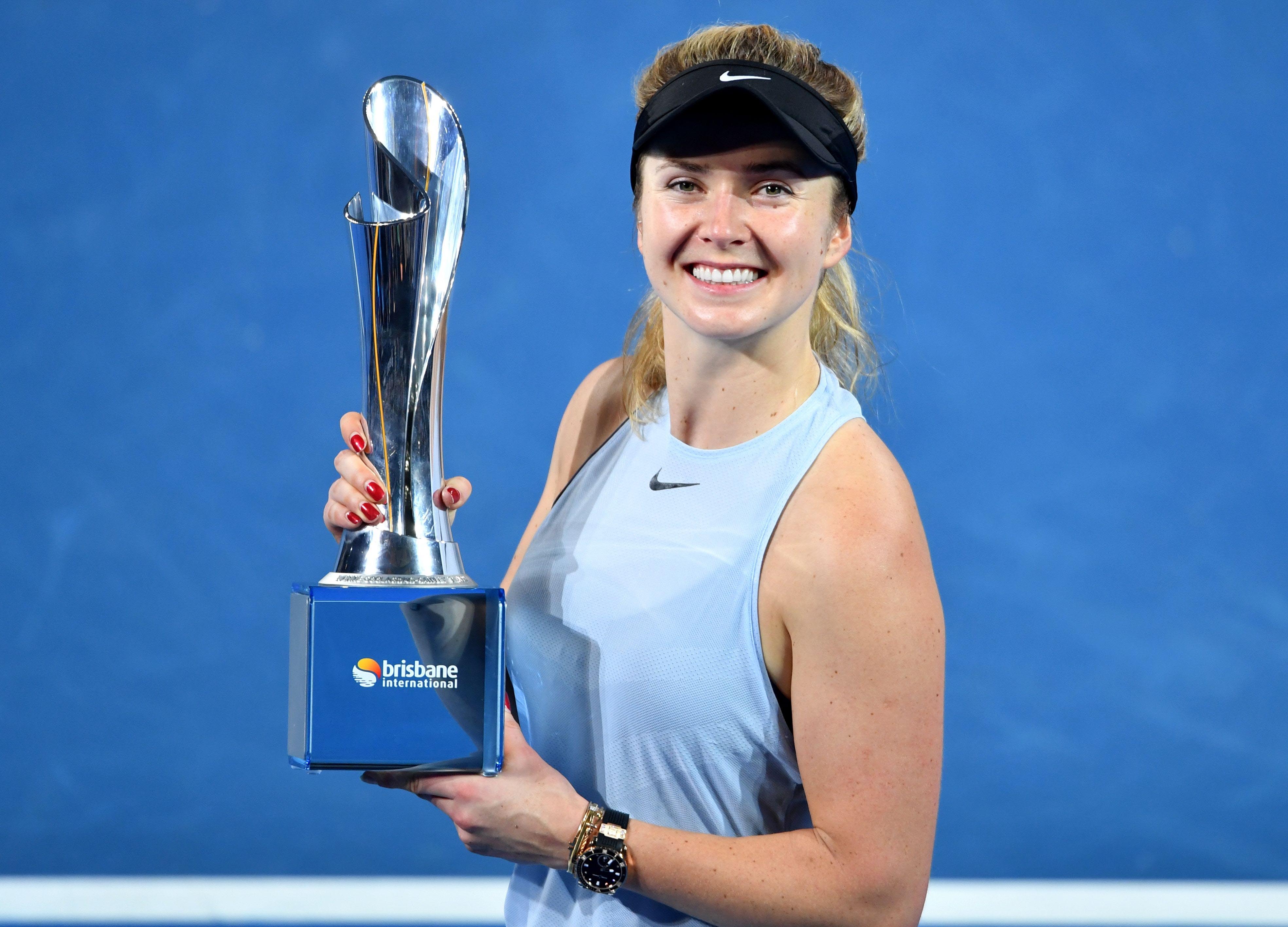 Brisbane International Elina Svitolina sends Australian Open warning