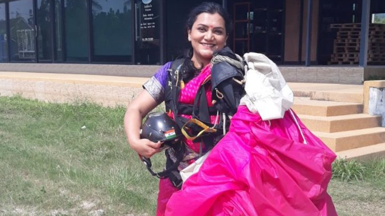 Watch Padma Shree Winner Sheetal Mahajan Rane Skydives