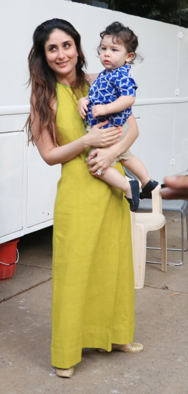 Kareena Kapoor Khan Lights Up As Son Taimur Ali Khan Pays A Surprise