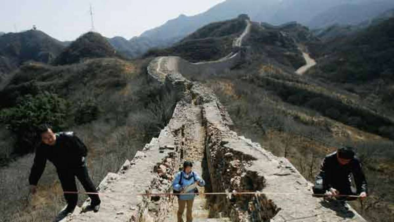 Special The Great Wall of China is falling down