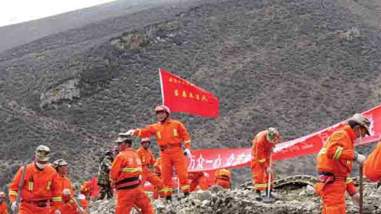 'Tibet mine disaster due to large scale exploitation by China'