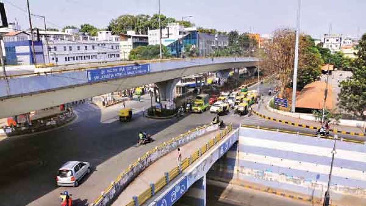 The notorious stretch of Bannerghatta Road in Bangalore