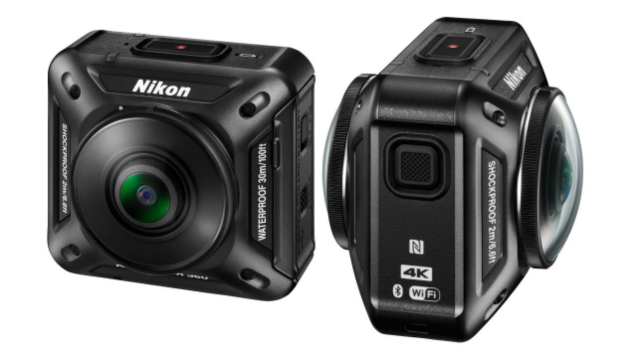 Nikon's first action camera shoots 360 video in 4K