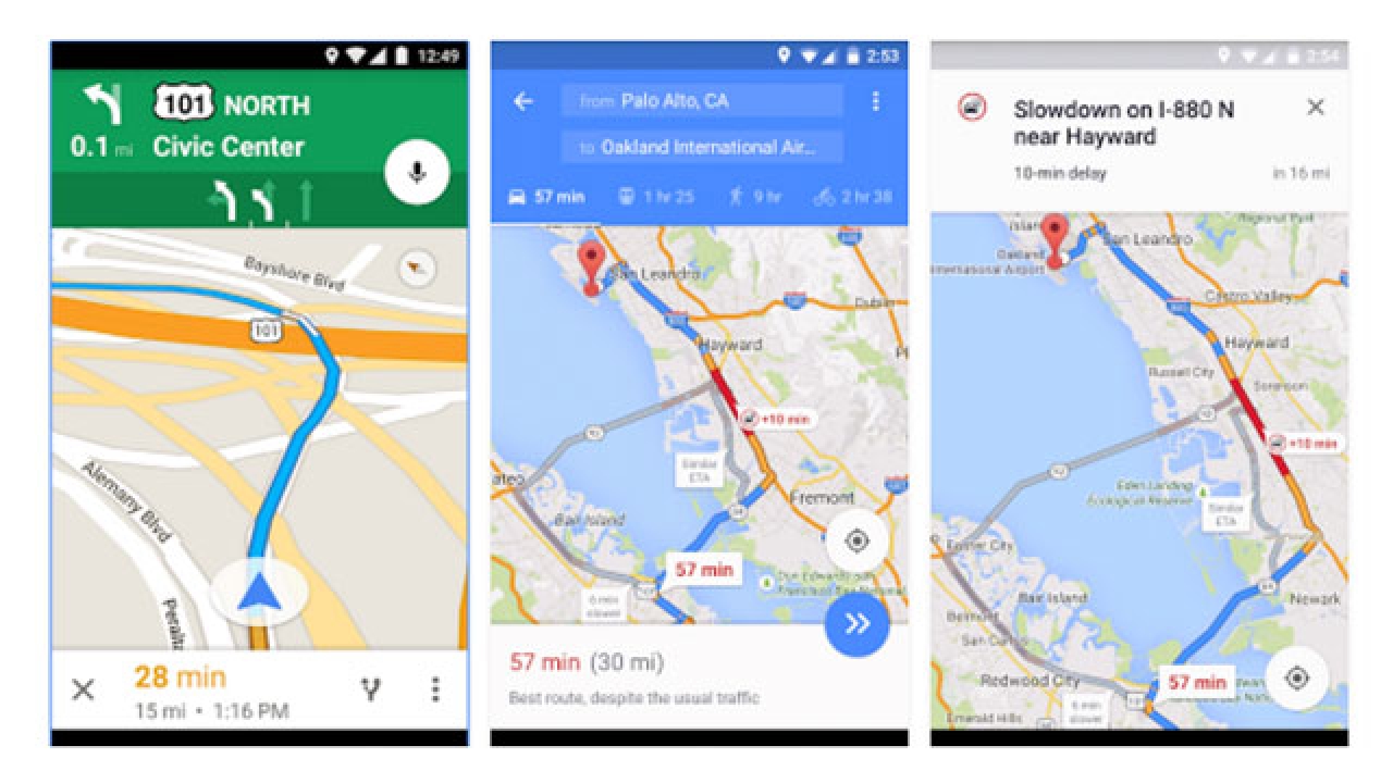 Updated Google Maps now has a new ‘Drive Mode’ with real-time traffic updates and ETAs