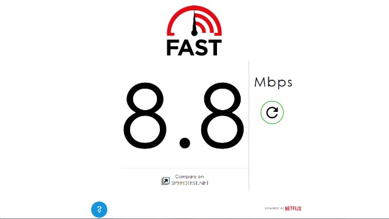 internet speed test powered by netflix
