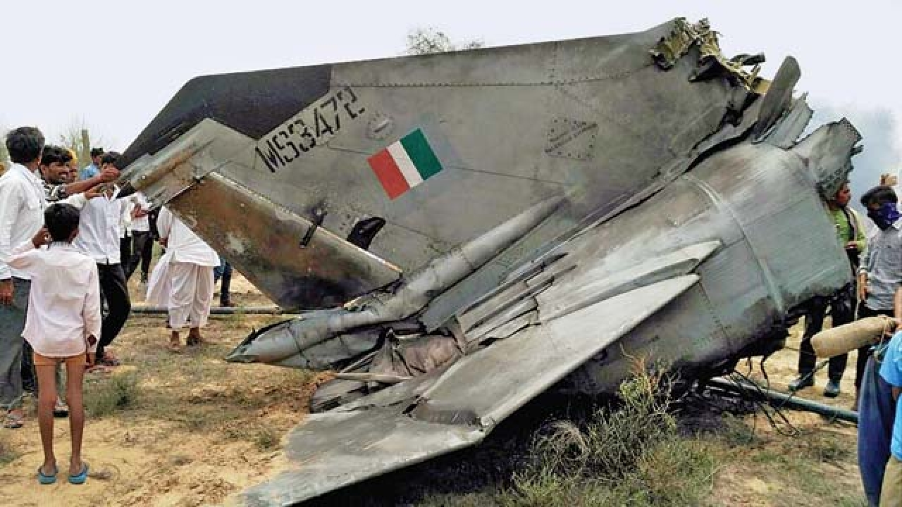 MiG23 crashes near Jodhpur, none hurt