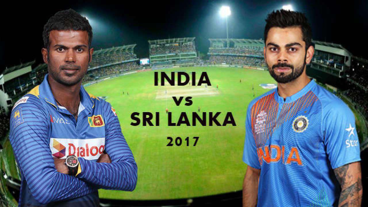 India vs Sri Lanka ODI Series 2017 Complete schedule and timings for