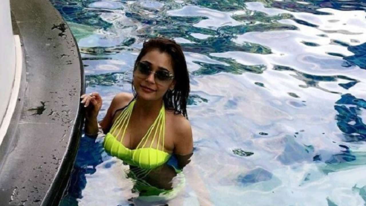 Image result for actor sara khan bikini with sister