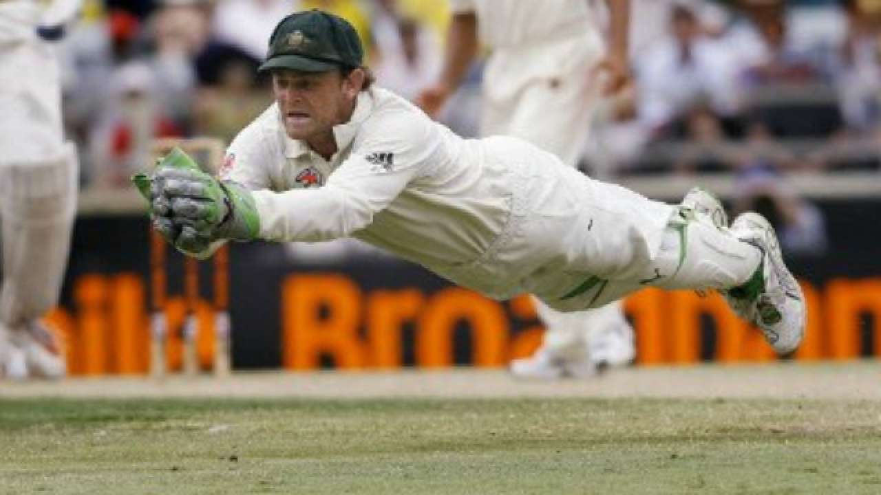 Image result for adam gilchrist wicket keeping