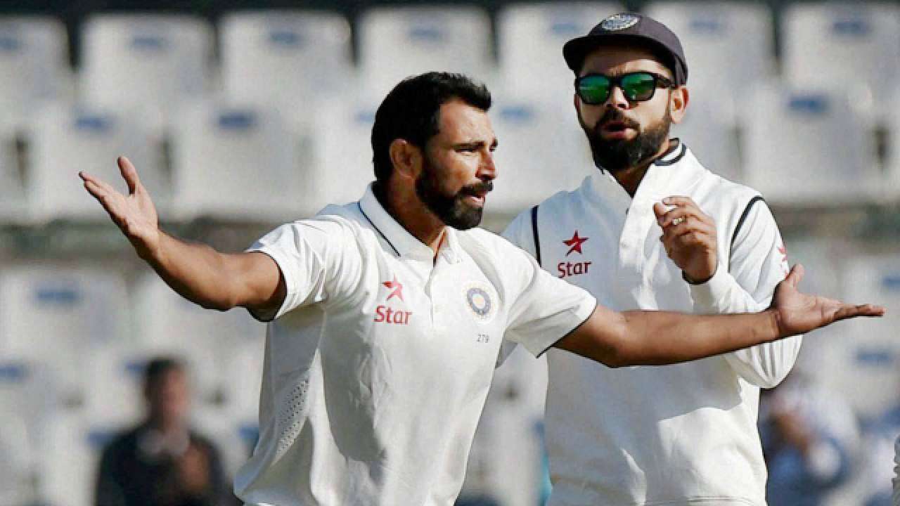 Image result for mohammad shami in test