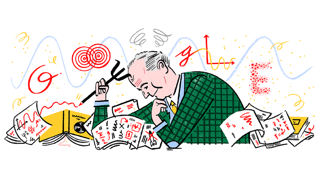 Max Born's 135th birthday celebrated with a Google Doodle Max Born's 135th birthday celebrated with a Google Doodle