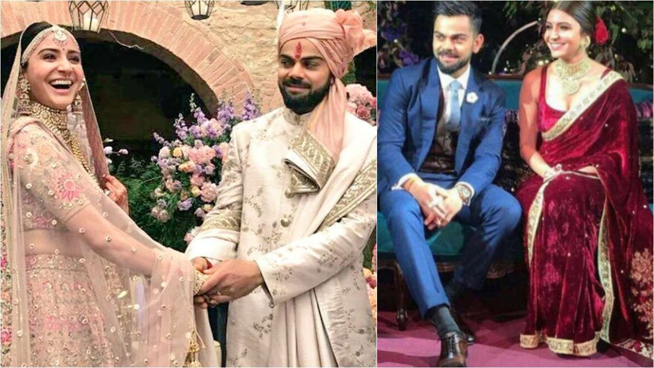 This is how Anushka Sharma and Virat Kohli exchanged rings ...