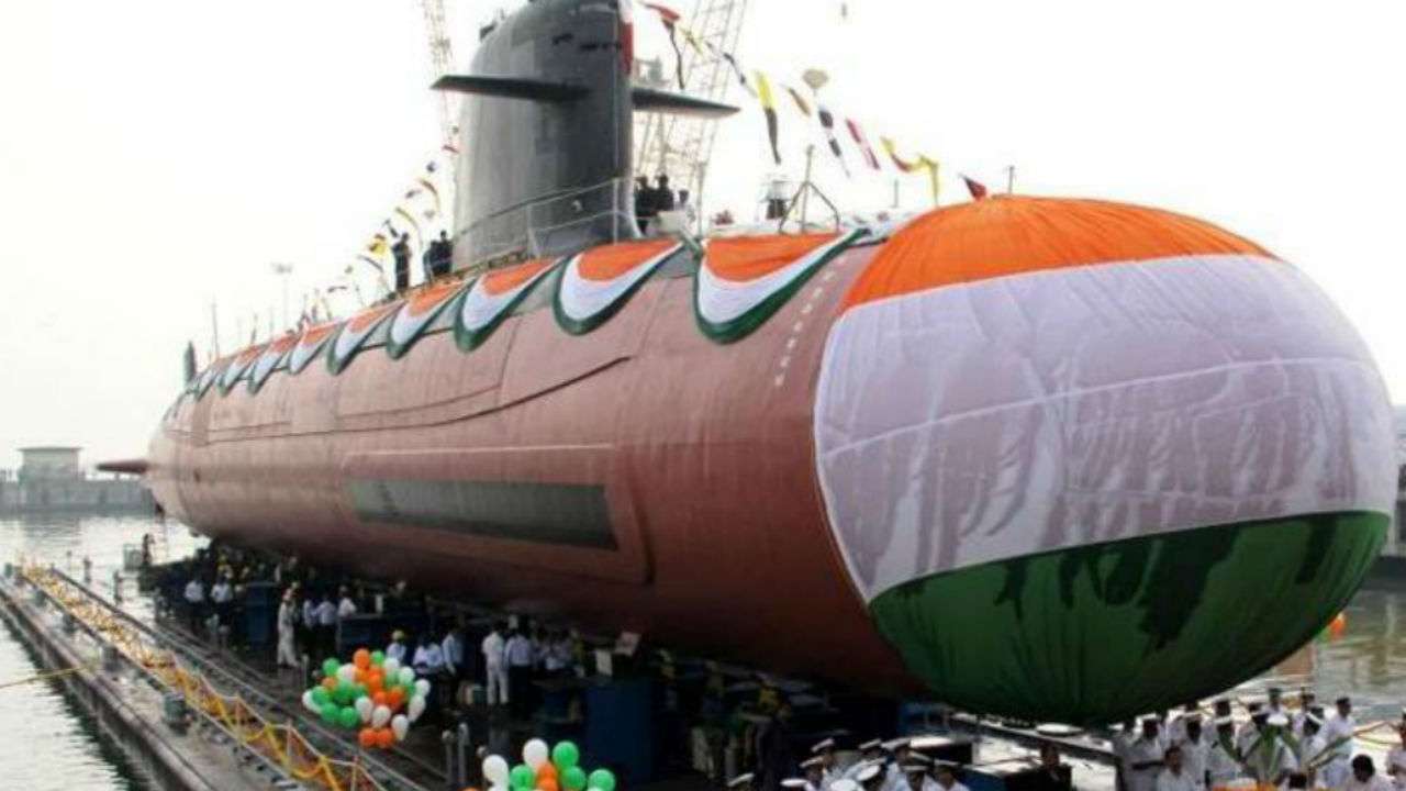 PM Narendra Modi Dedicates Scorpene-Class Submarine Ins Kalvari To The Nation PM Narendra Modi Dedicates Scorpene-Class Submarine Ins Kalvari To The Nation