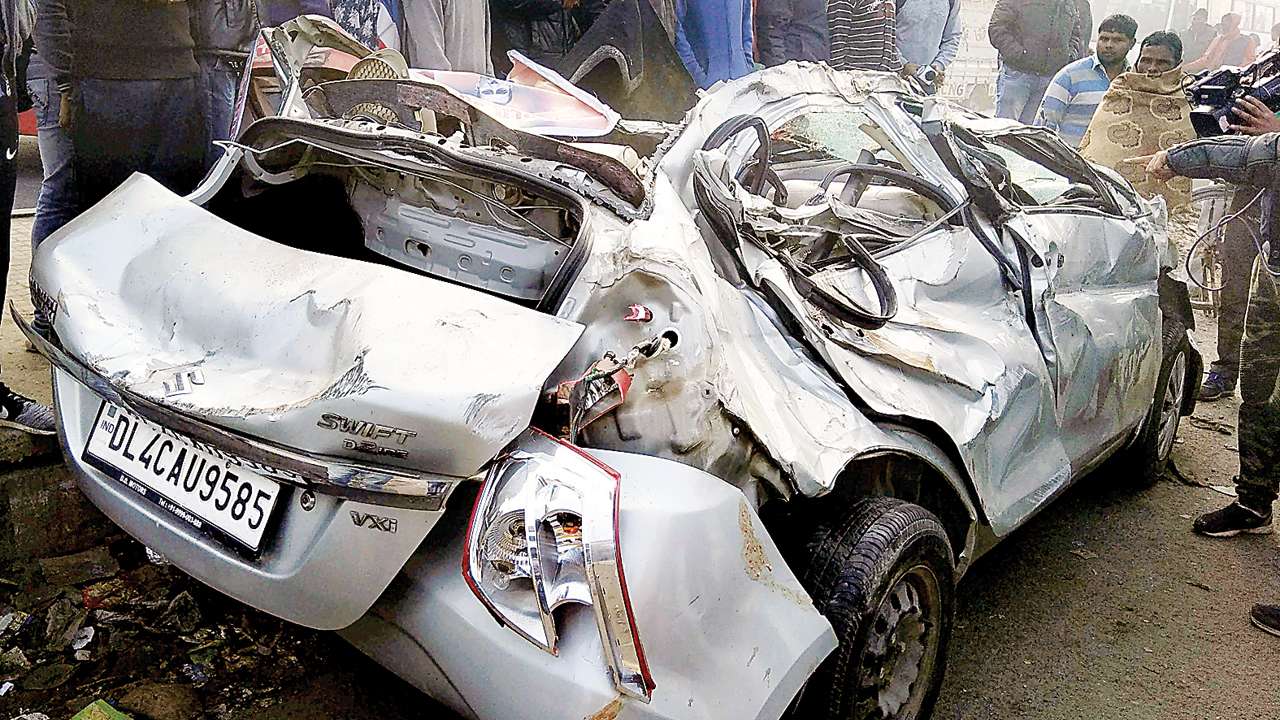 Four weightlifters killed in Delhi in dense fog Four weightlifters killed in Delhi in dense fog