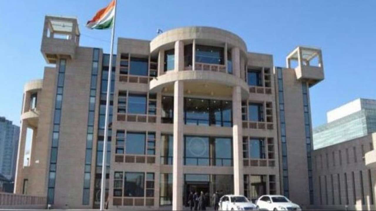 Rocket lands inside Indian embassy in Kabul, no casualties Rocket lands inside Indian embassy in Kabul, no casualties