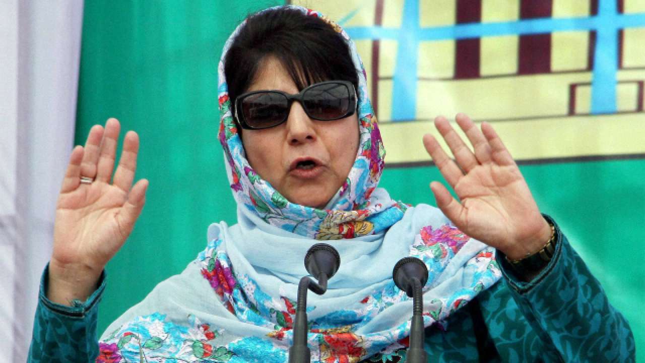 Jammu and Kashmir CM Mehbooba Mufti asks security forces to exercise