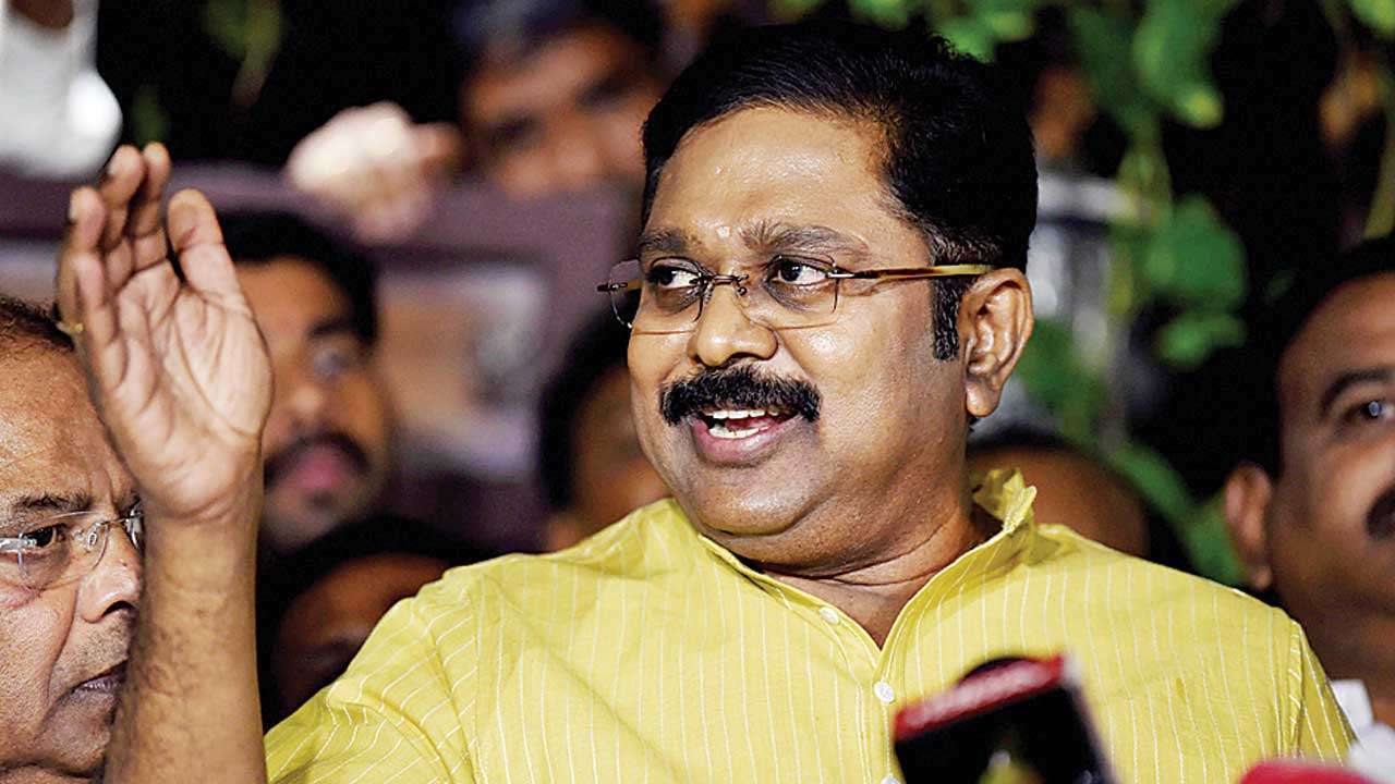 I can get Tamil Nadu govt dissolved, says Dhinakaran - 1280 x 720 jpeg 85kB