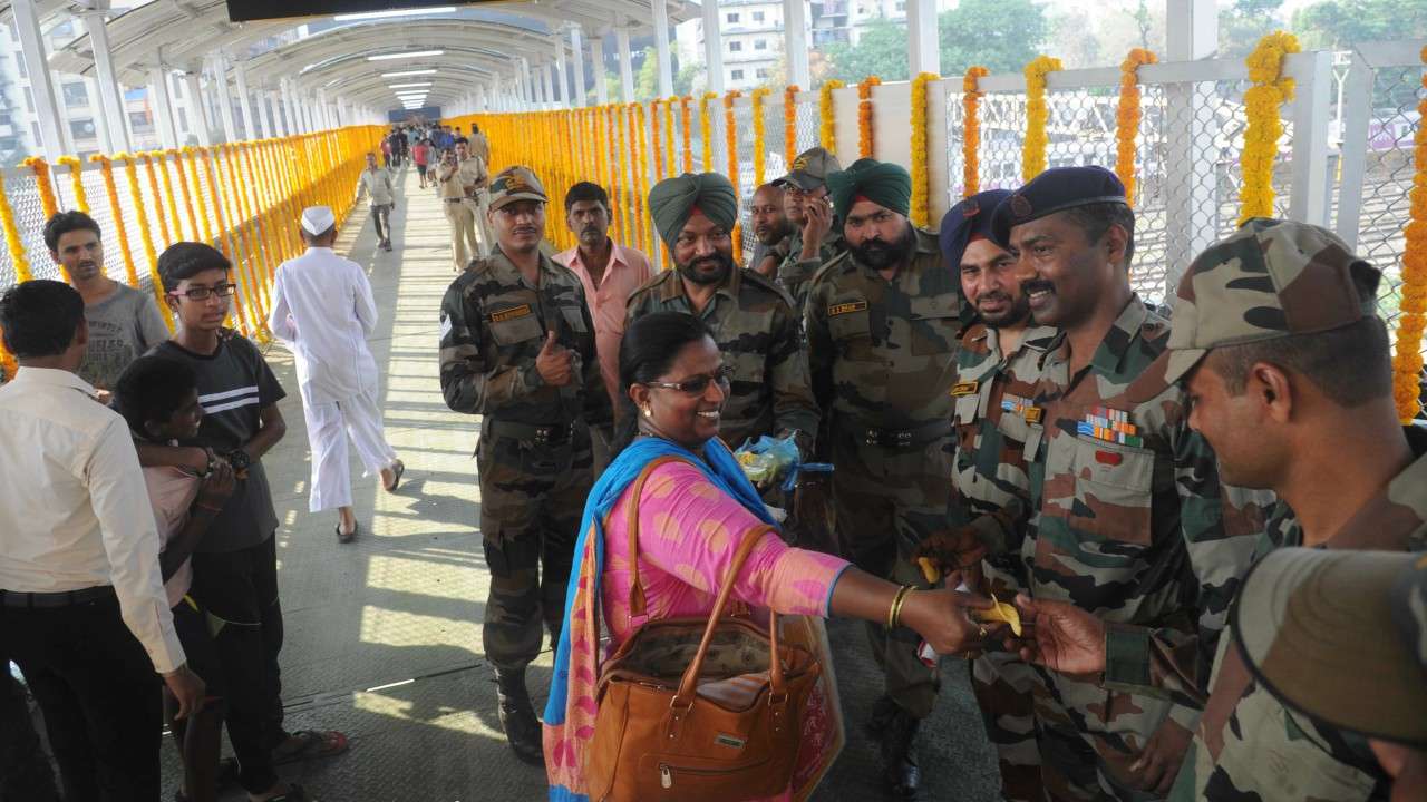 New Elphinstone Station bridge constructed by Army inaugurated today