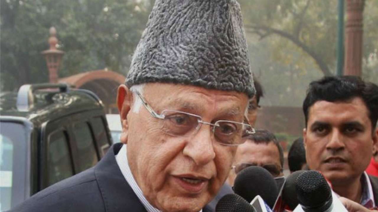 Don't blame Muhammad Ali Jinnah for partition, says Farooq Abdullah