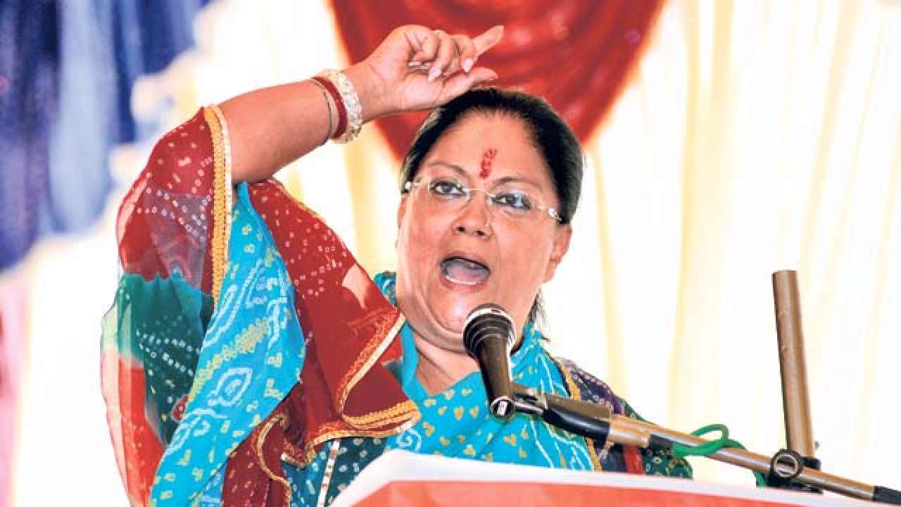 Confident Of Retaining Rajasthan Vasundhara Raje On 2018 Assembly Elections