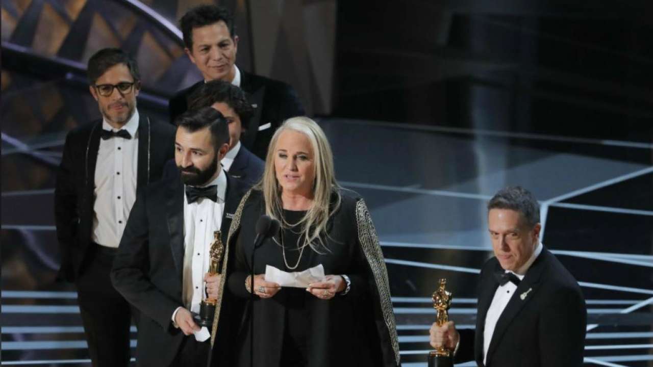 Lee Unkrich and Darla K. Anderson win Best Animated Film Oscar for Coco