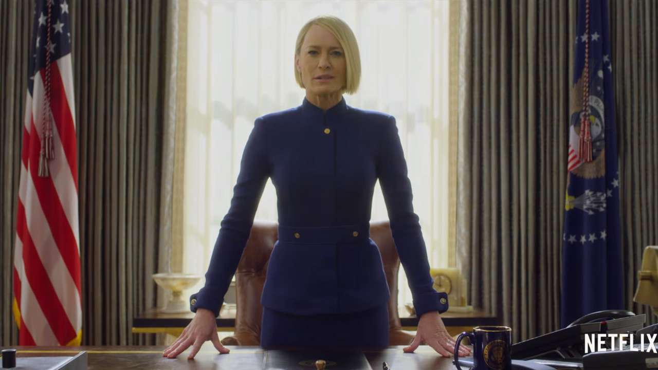 Robin Wright Leads America In Finale Season Of HOUSE OF CARDS Robin Wright Leads America In Finale Season Of HOUSE OF CARDS