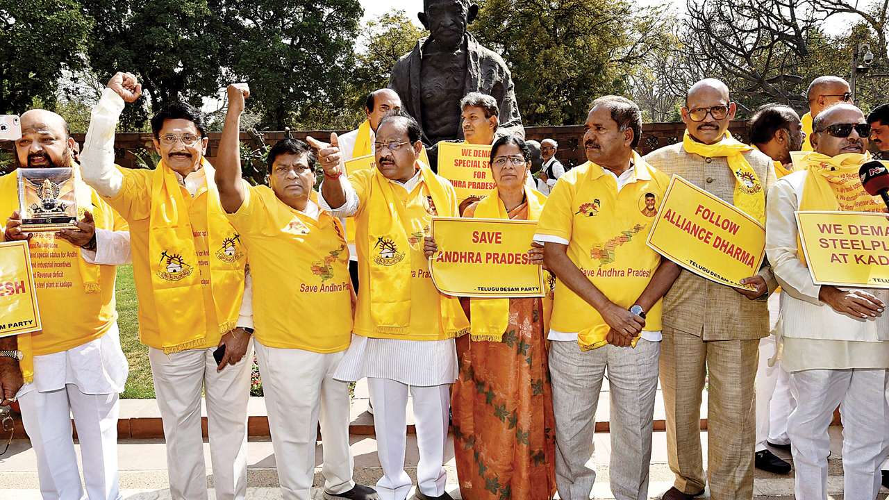 After TDP, BJP's ally JD(U) expresses discontent over special status After TDP, BJP's ally JD(U) expresses discontent over special status