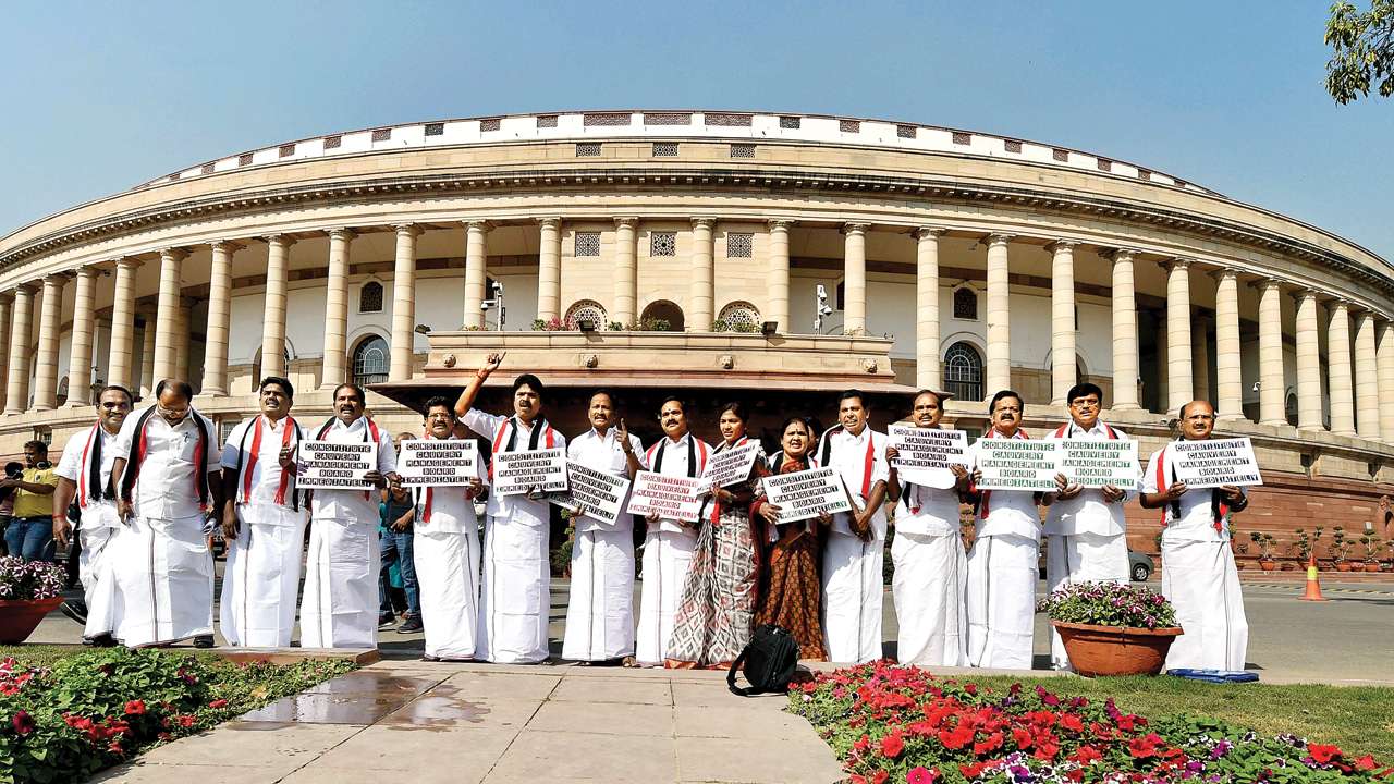Parliament logjam continues, no business 4th day in a row Parliament logjam continues, no business 4th day in a row