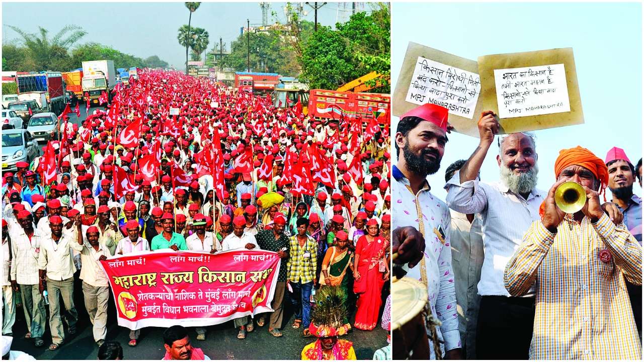 Image result for Maharashtra Farmers to begin a 10 day protest