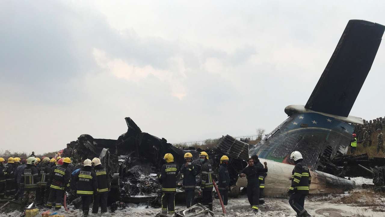 Causalities feared as Bangladesh passenger plane crashes in Nepal