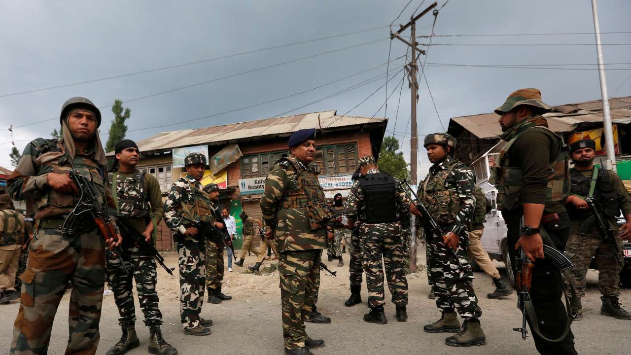 Terrorists attack BJP leader in Srinagar, gunfight underway Terrorists attack BJP leader in Srinagar, gunfight underway