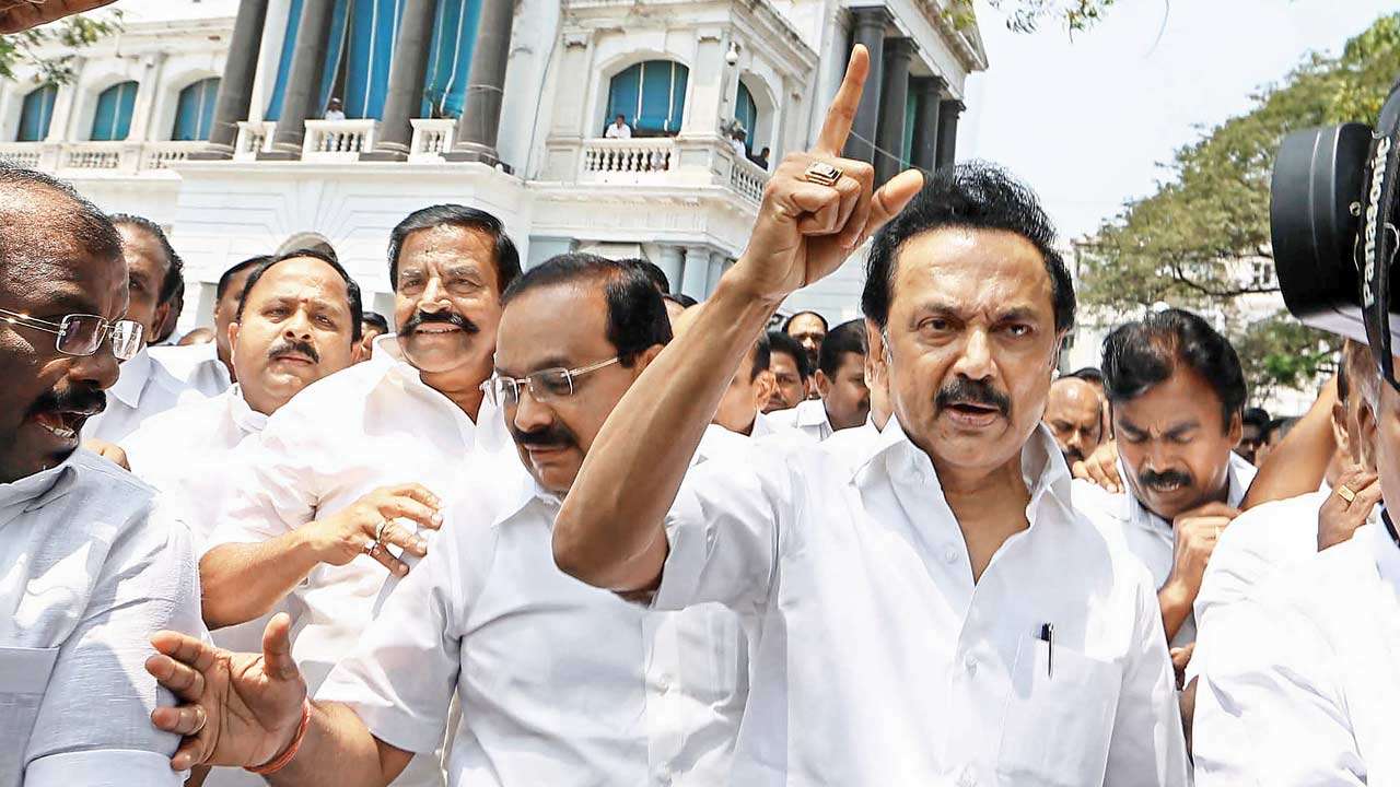 Protests against Ram Rajya Rath Yatra, Edappadi K Palaniswamy in Tamil Nadu Protests against Ram Rajya Rath Yatra, Edappadi K Palaniswamy in Tamil Nadu