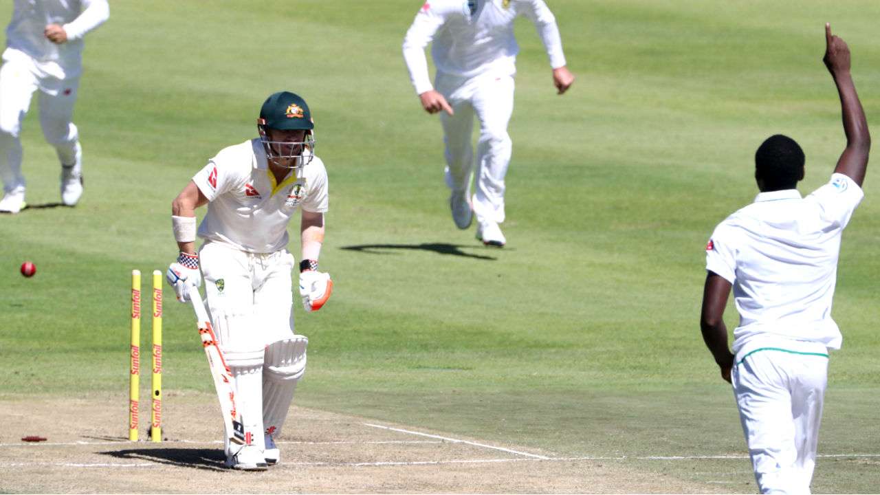 Australia's David Warner targeted by abusive fan in South Africa second Test