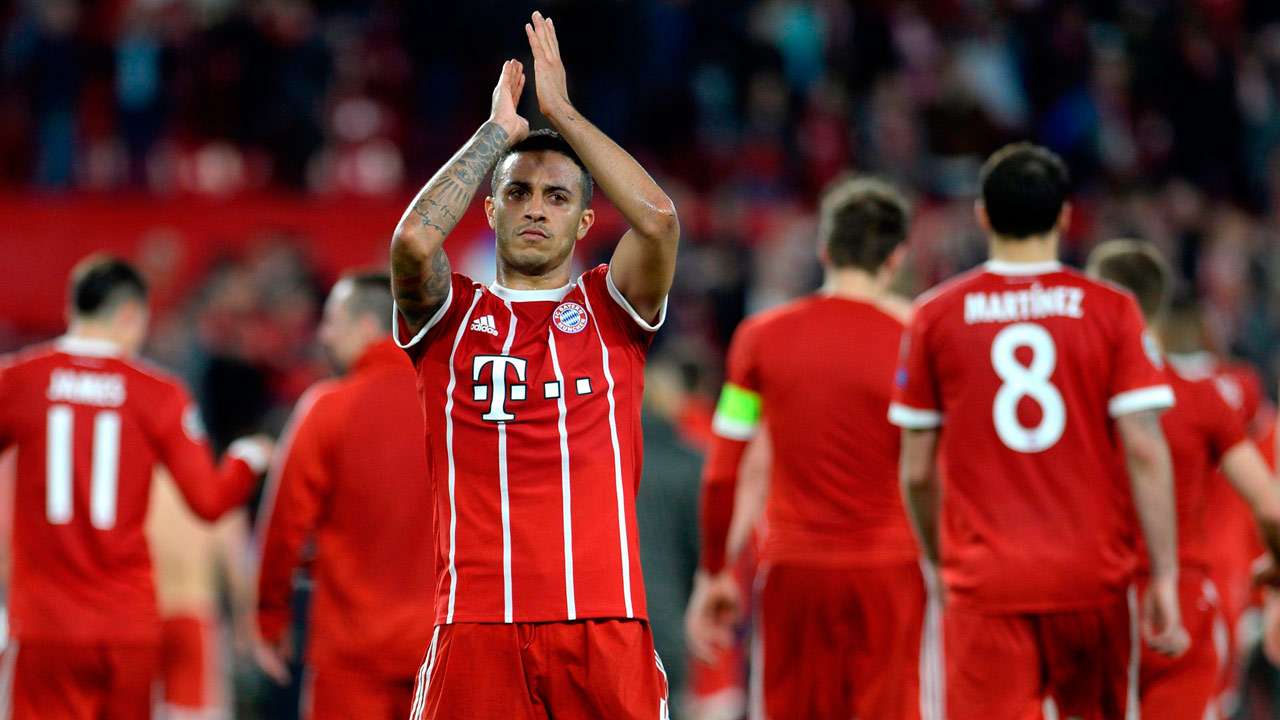 Thiago's late header seals Bayern win against Sevilla Thiago's late header seals Bayern win against Sevilla