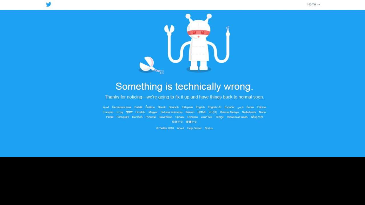 Twitter down