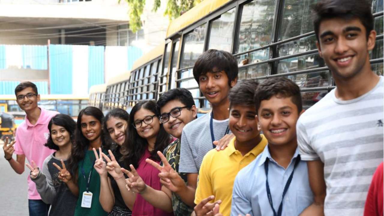 ISC toppers celebrate after the results are announced ISC toppers celebrate after the results are announced