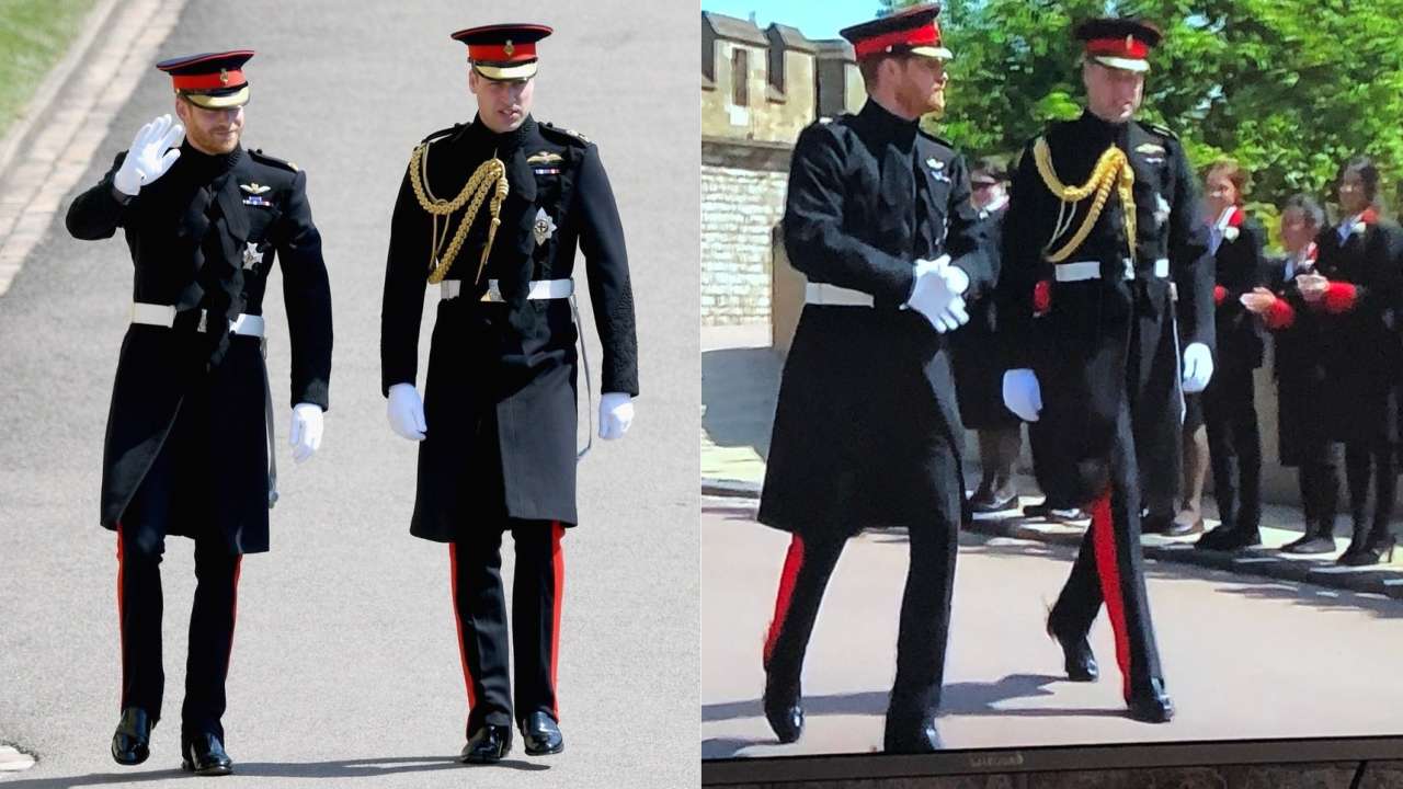Princess Charlotte proves she takes after uncle Prince Harry at royal wedding Princess Charlotte proves she takes after uncle Prince Harry at royal wedding