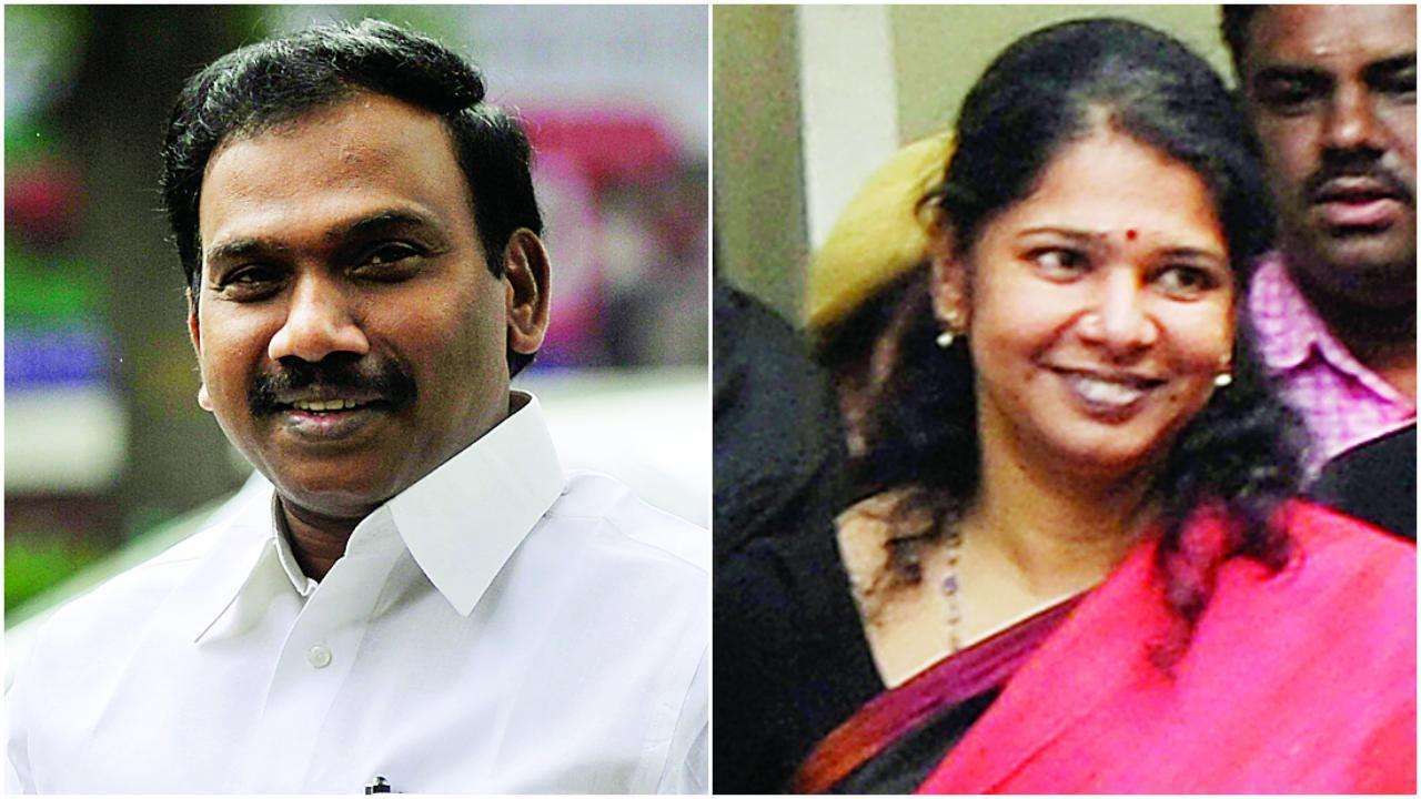 Image result for HC grants more time to Raja, Kanimozhi to file reply on CBI plea