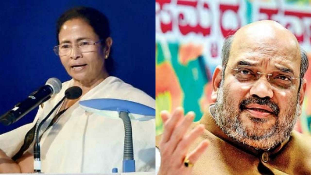 Amit Shah and Mamata Banerjee Amit Shah and Mamata Banerjee