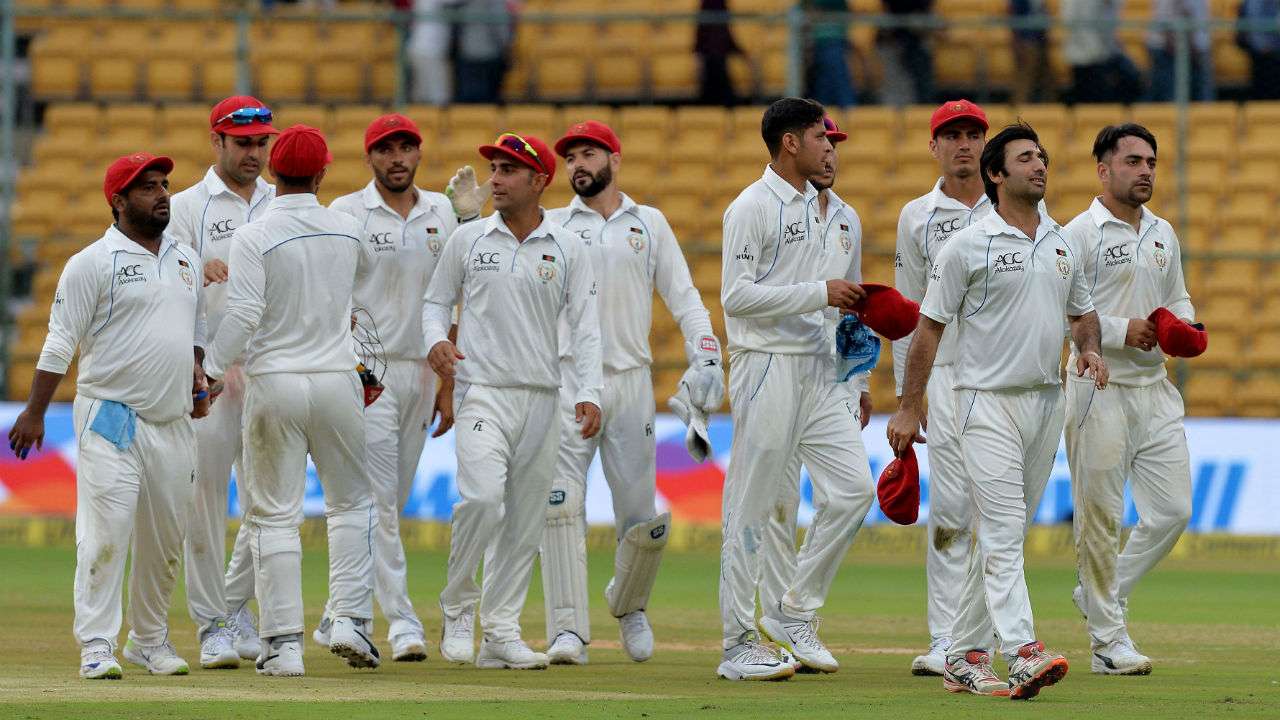 Afghanistan became the 12th Test playing nation after making Test debut against India in Bangalore. (Photo - getty images)