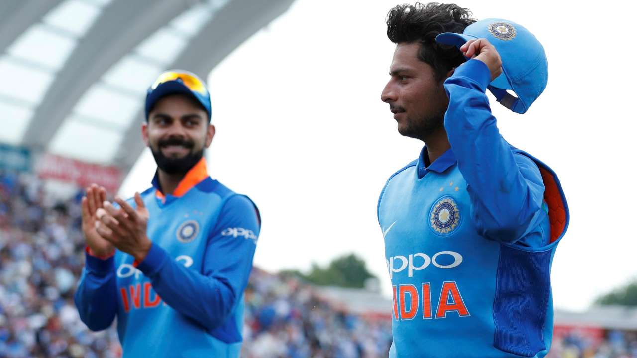 Kuldeep was awarded the Man of the Match. (Getty) 