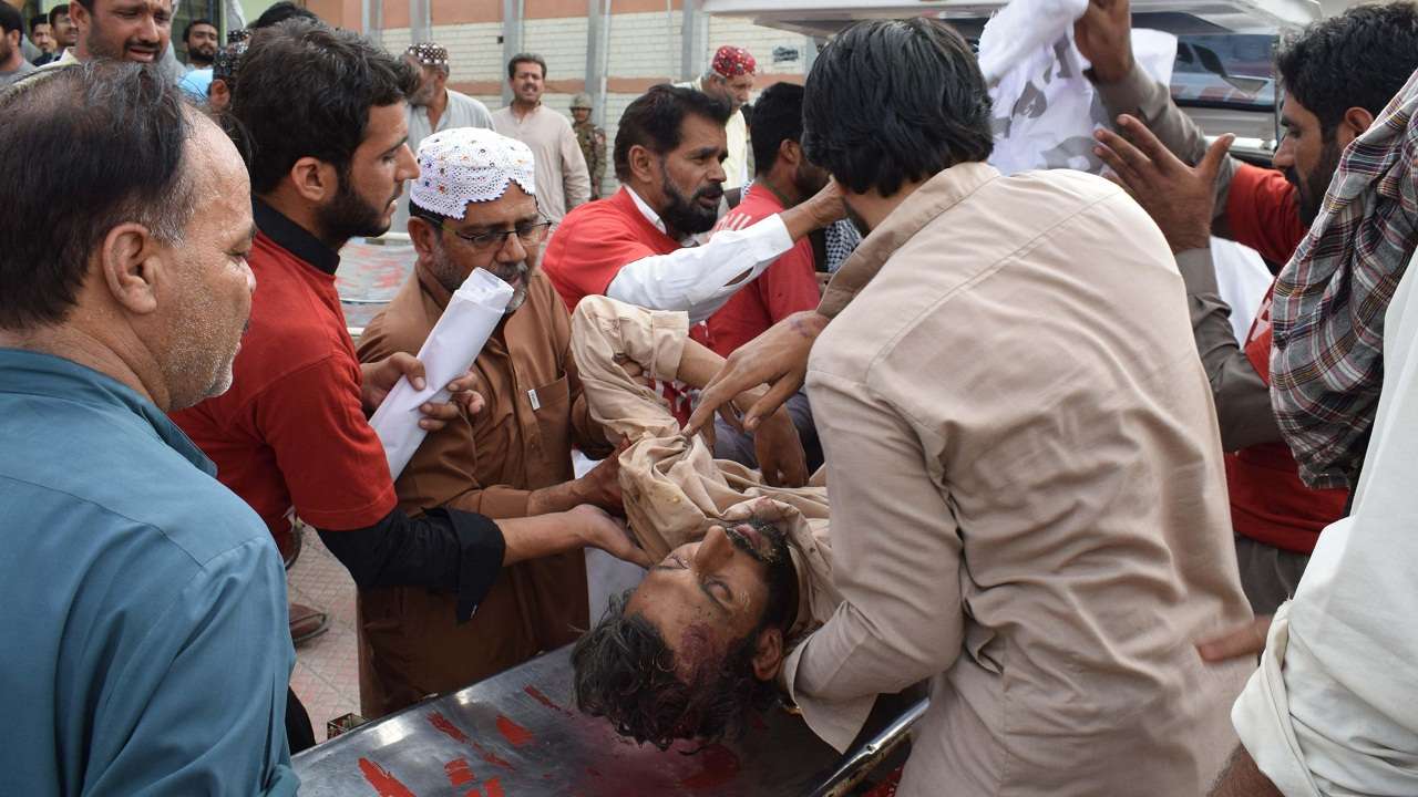 Image result for 70 dead, 120 injured in Mastung blast targeting Balochistan Awami Party corner meeting
