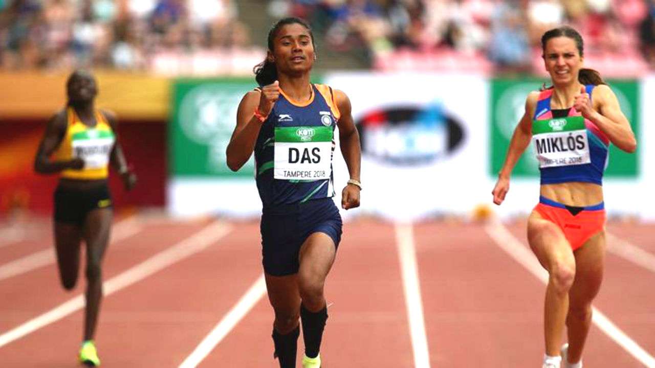 WATCH: Hima Das says 'thank you for the support' after ... - 1280 x 720 jpeg 66kB