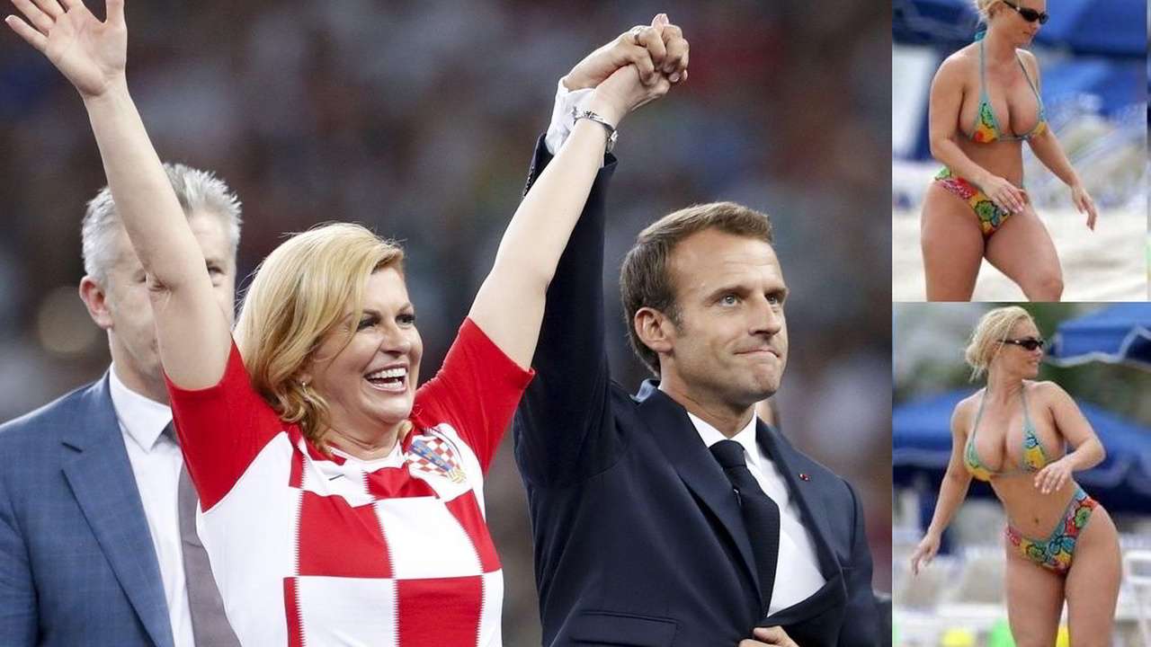 World Cup 2018 Croatian President Kolinda Grabar Kitarovics Bikini Pics Go Viral Are They Real 